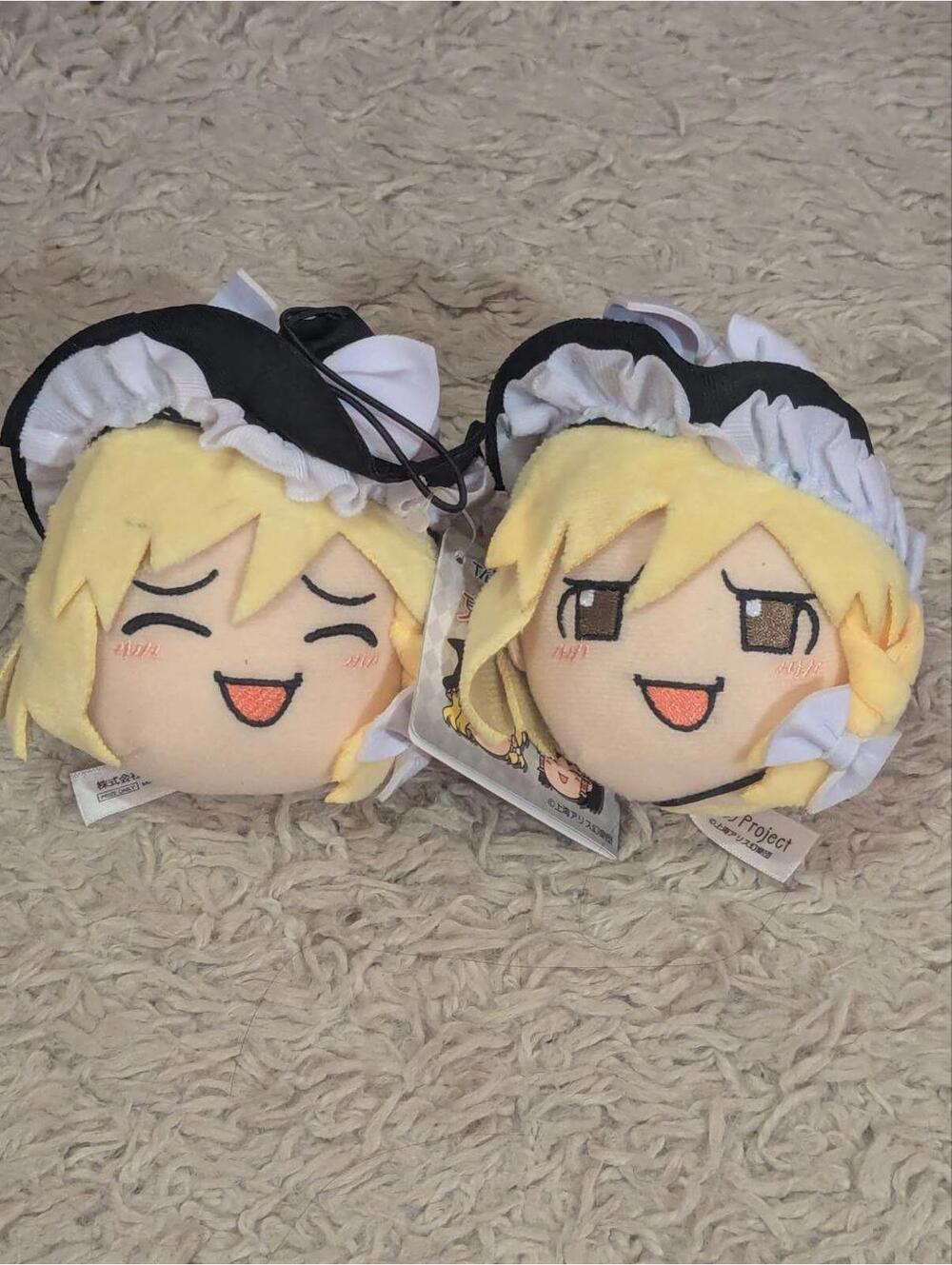 Touhou Project small laughing and smile Marisa plush bundle